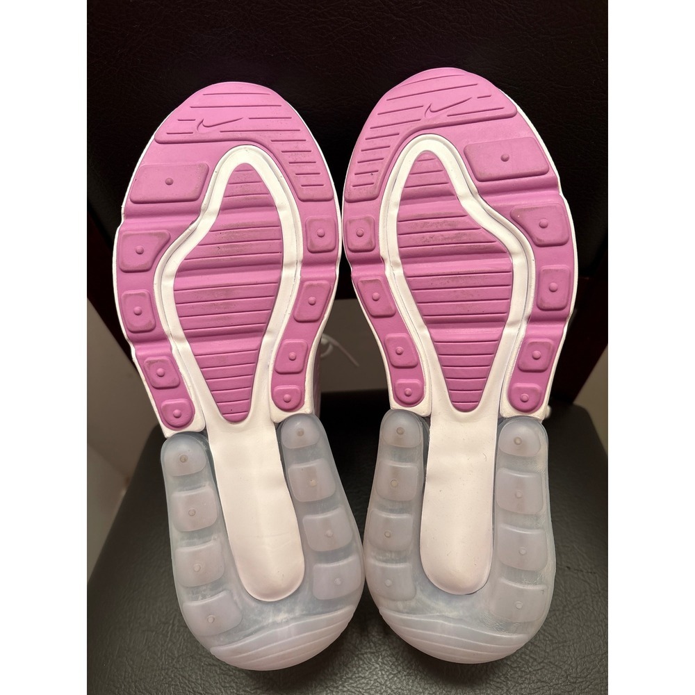 Nike Air Max 270 Women Pink White Athletic Sneakers Shoes Size - Picture 5 of 6